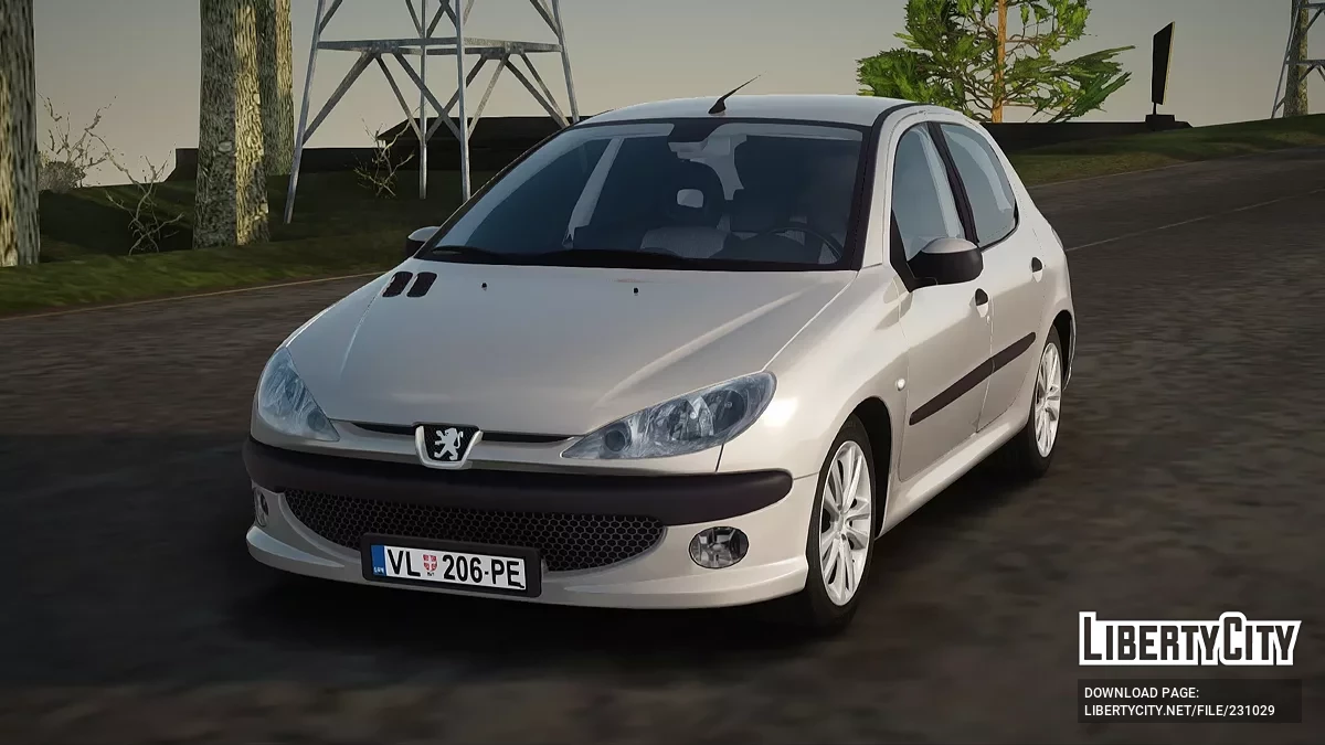Peugeot 206 / GTA San Andreas