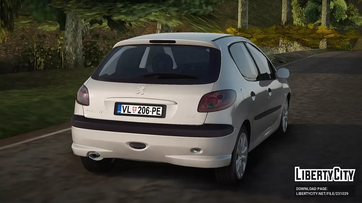Peugeot 206 / GTA San Andreas