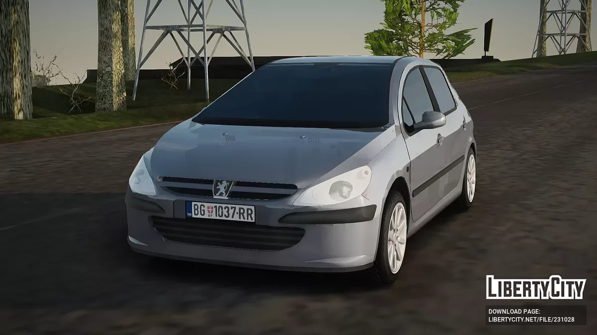 Peugeot 307 / GTA San Andreas