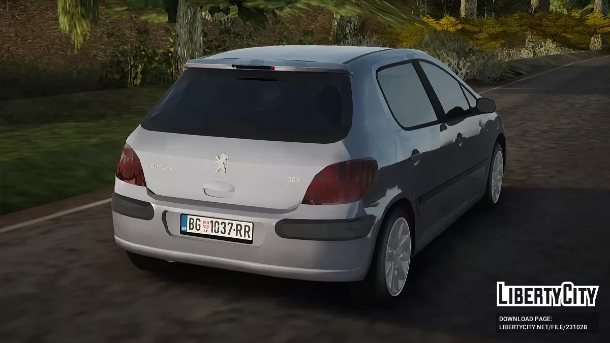 Peugeot 307 / GTA San Andreas