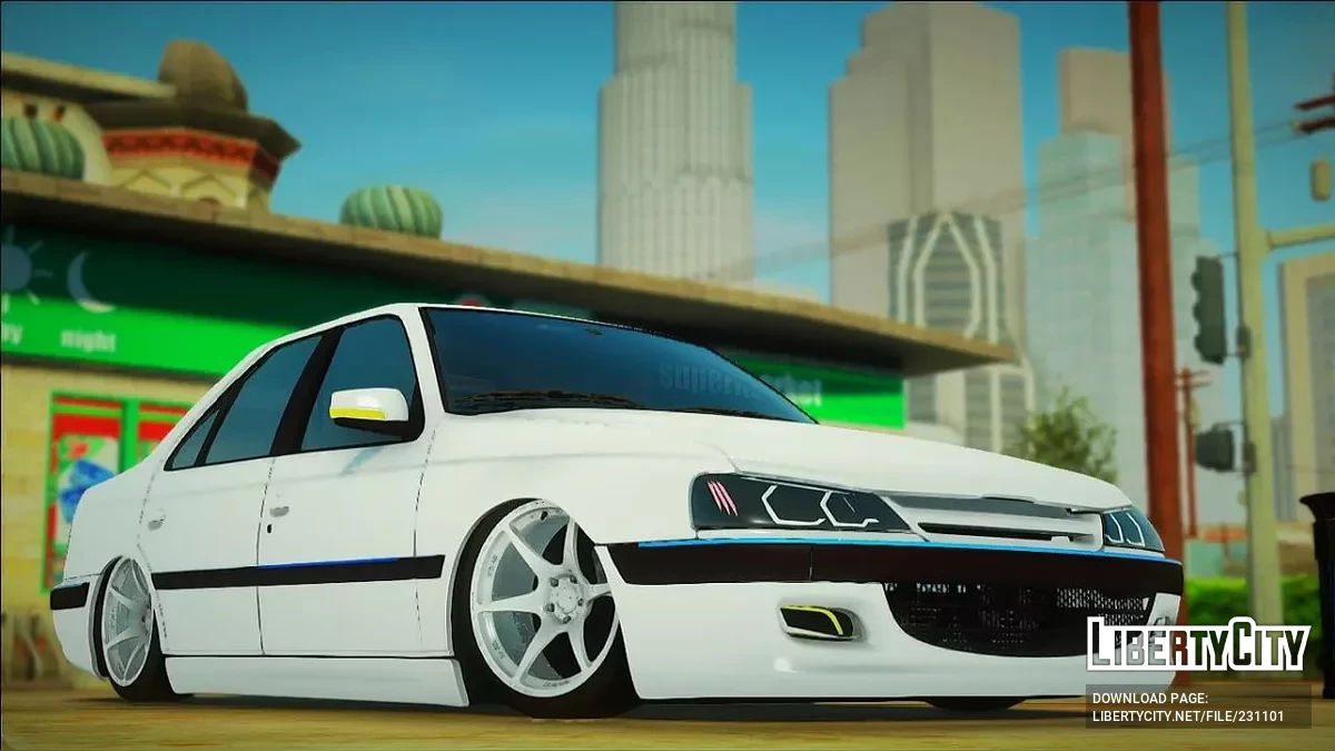 Пежо Парс / GTA San Andreas