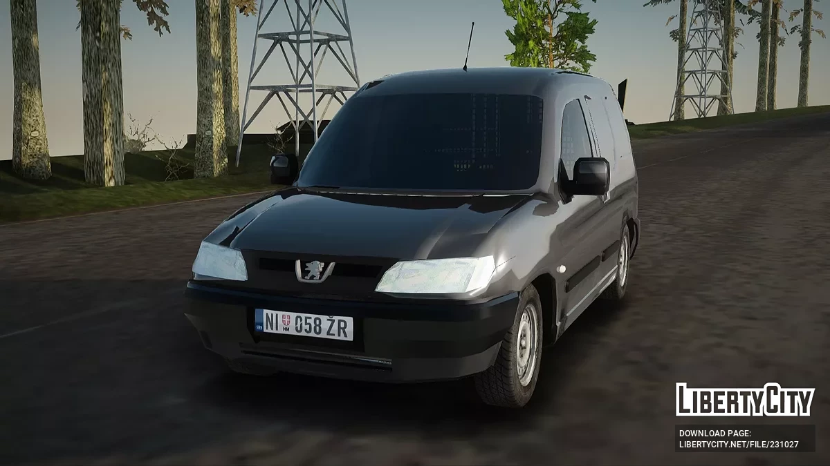 Peugeot Partner Mk1 / GTA San Andreas