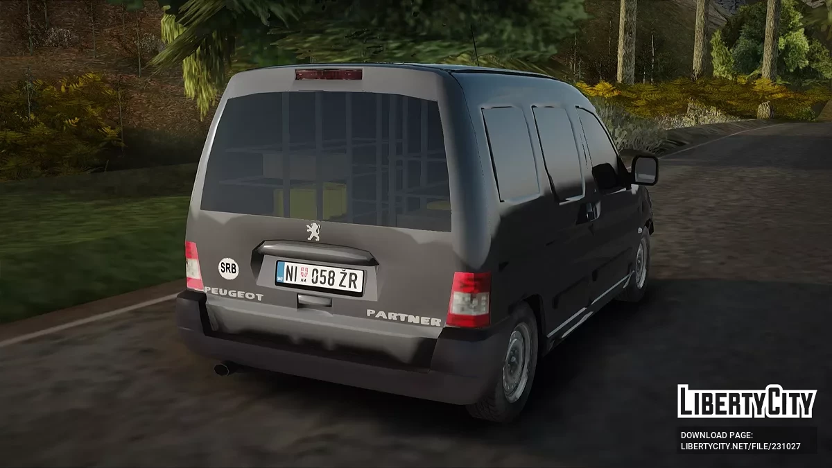 Peugeot Partner Mk1 / GTA San Andreas