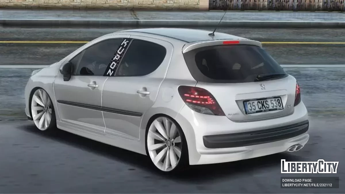 Peugeot 207 35CKS538 / GTA San Andreas
