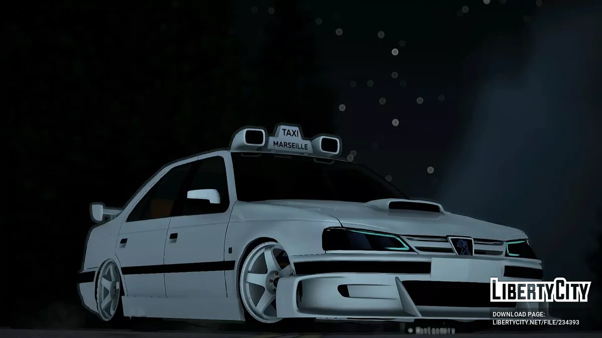 Peugeot Pars (Такси) / GTA San Andreas