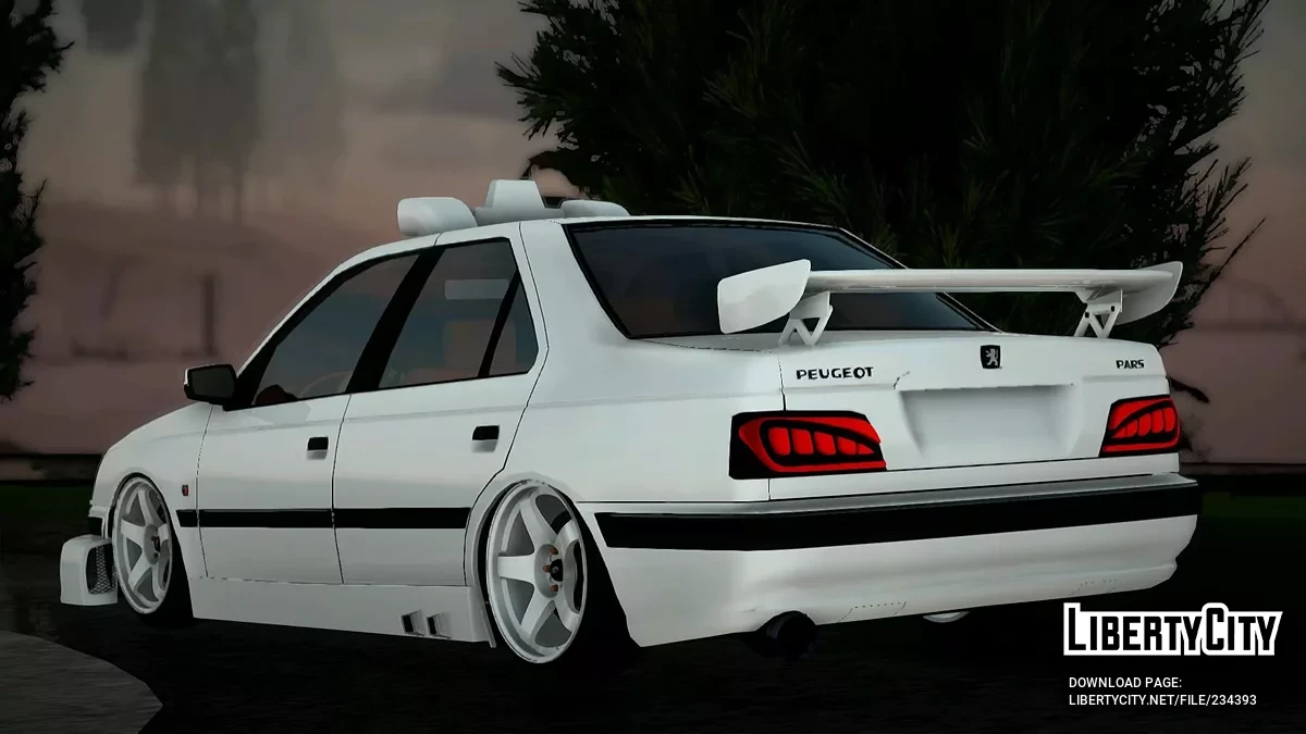 Peugeot Pars (Такси) / GTA San Andreas