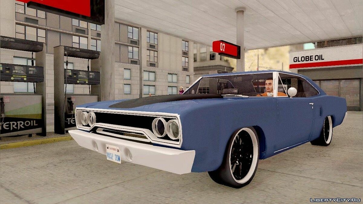 Скачать Plymouth Roadrunner 1970 для GTA San Andreas