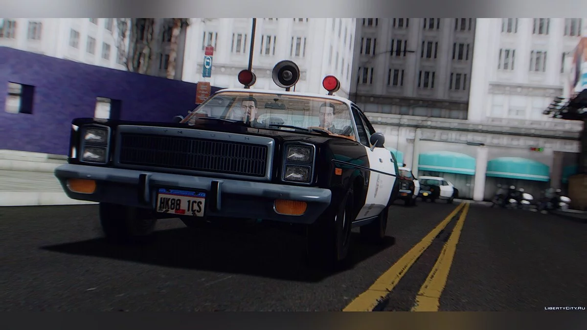 Plymouth Fury Los Angeles Police Departament 1978 / GTA San Andreas