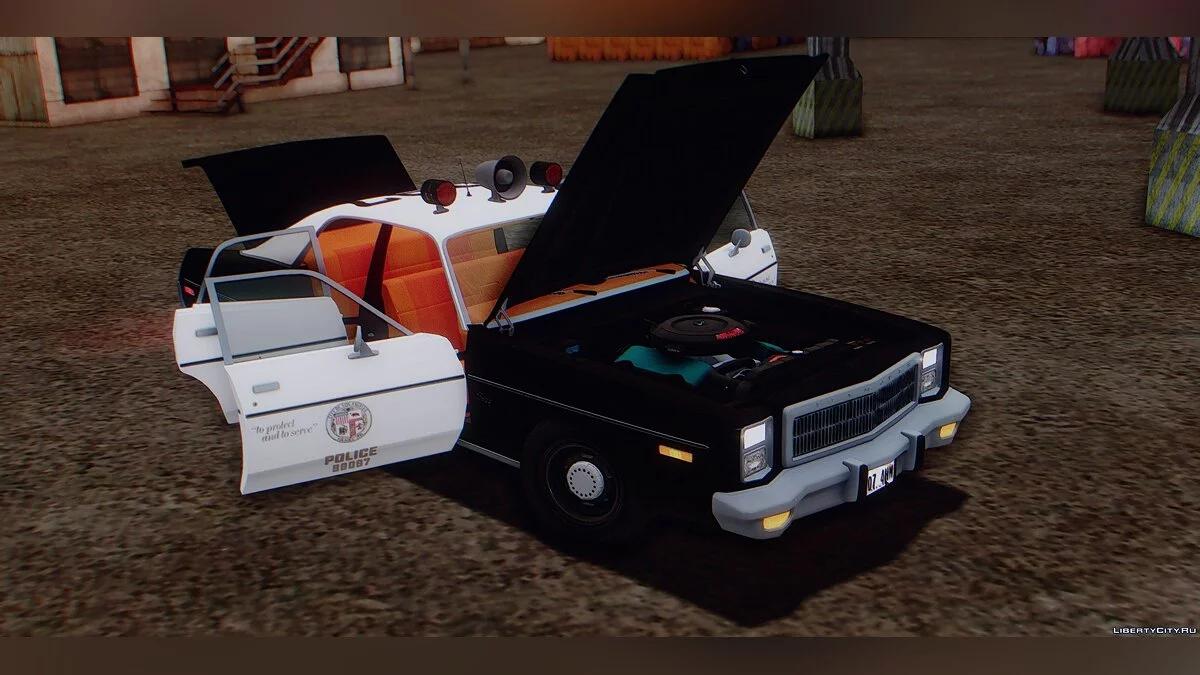 Plymouth Fury Los Angeles Police Departament 1978 / GTA San Andreas
