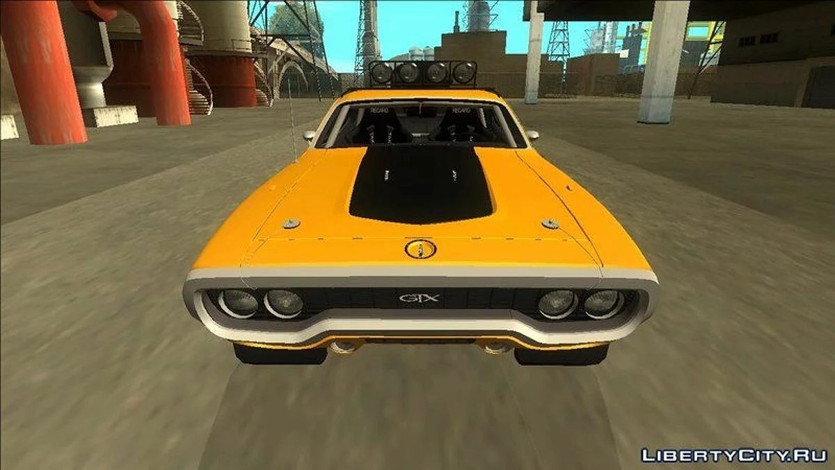 Plymouth GTX Rusty Rebel 1972 / GTA San Andreas