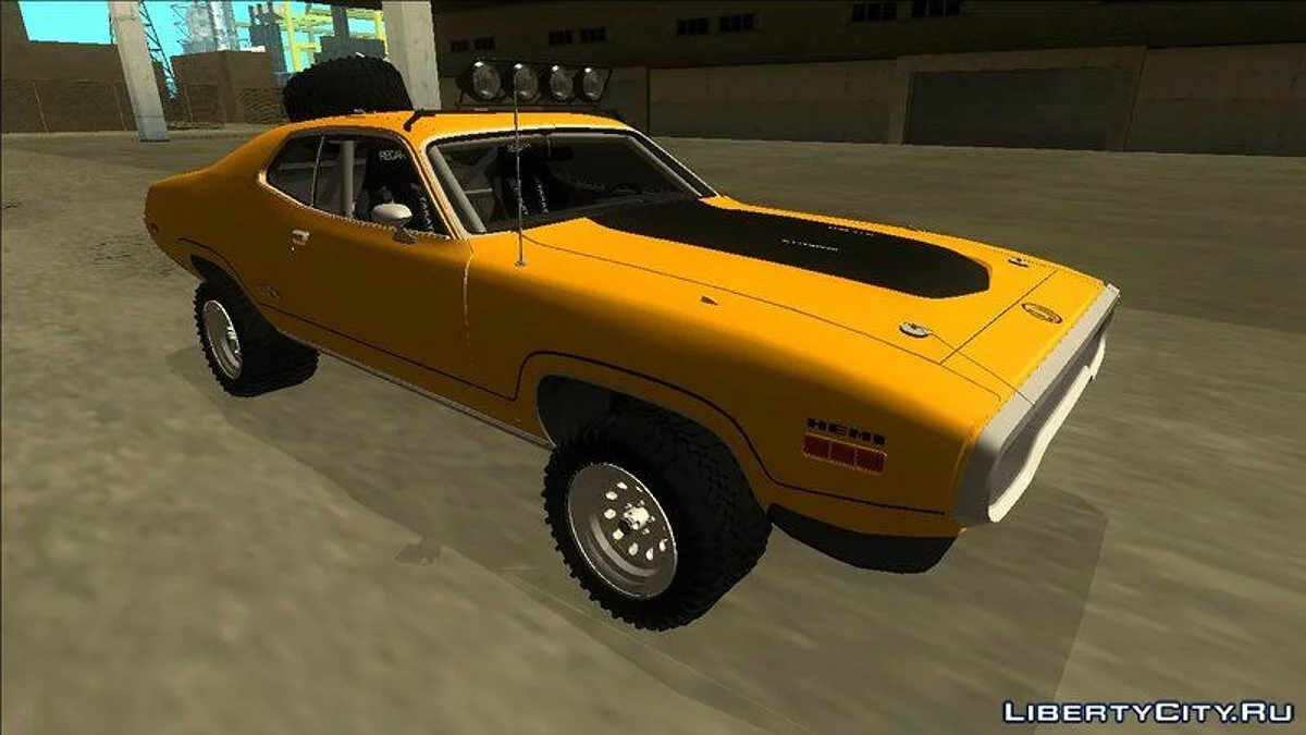 Plymouth GTX Rusty Rebel 1972 / GTA San Andreas