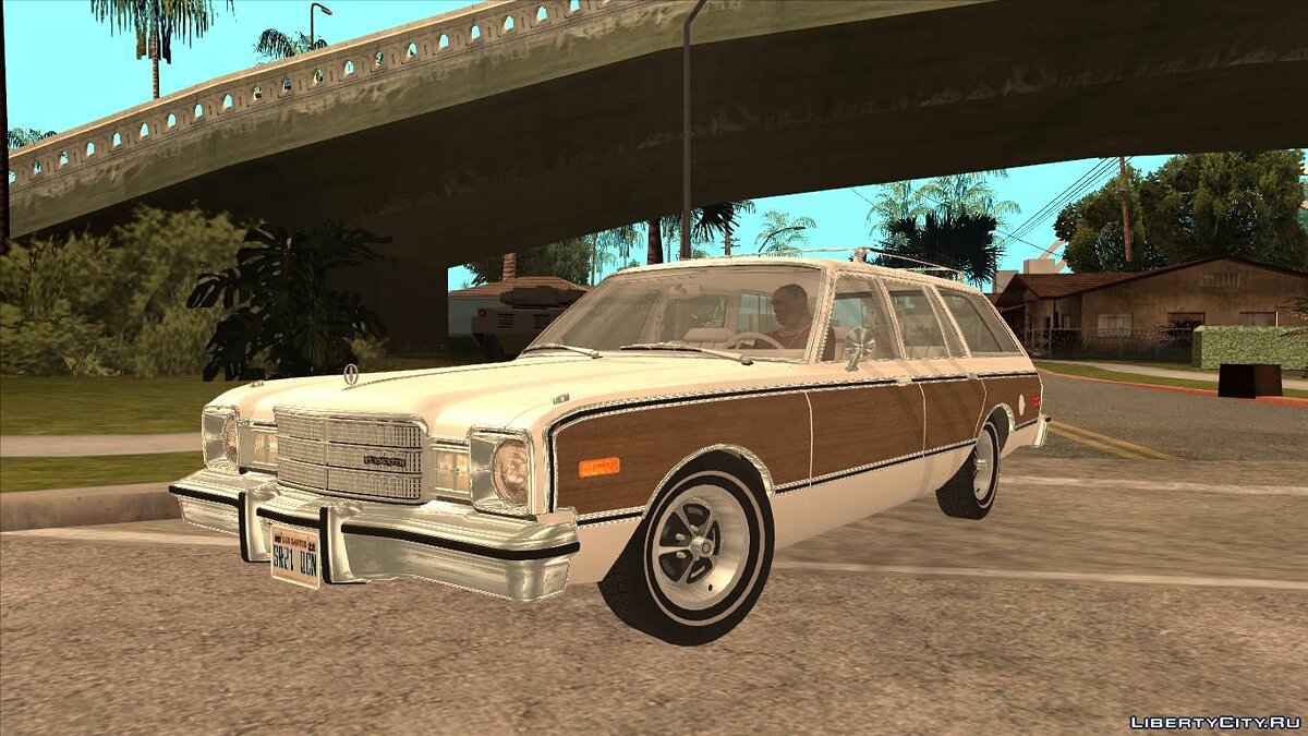 Скачать Plymouth Volare Wagon 1976 Wood - Машина с деревянными вставками  для GTA San Andreas