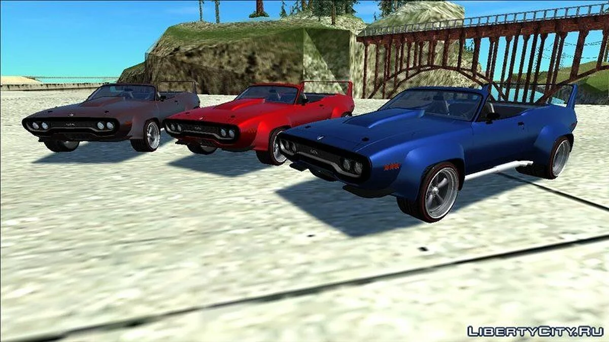 1972 Plymouth GTX Cabrio / GTA San Andreas