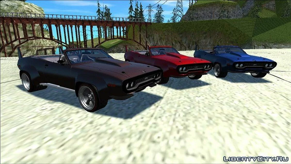 1972 Plymouth GTX Cabrio / GTA San Andreas