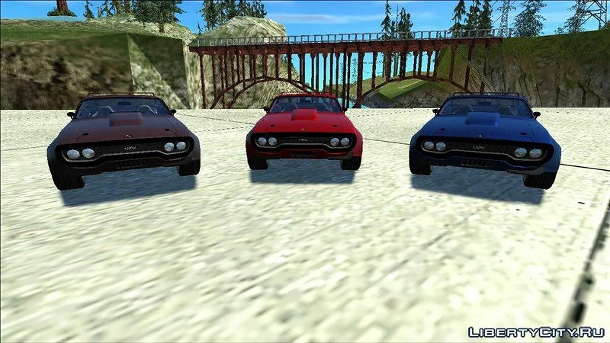 1972 Plymouth GTX Cabrio / GTA San Andreas