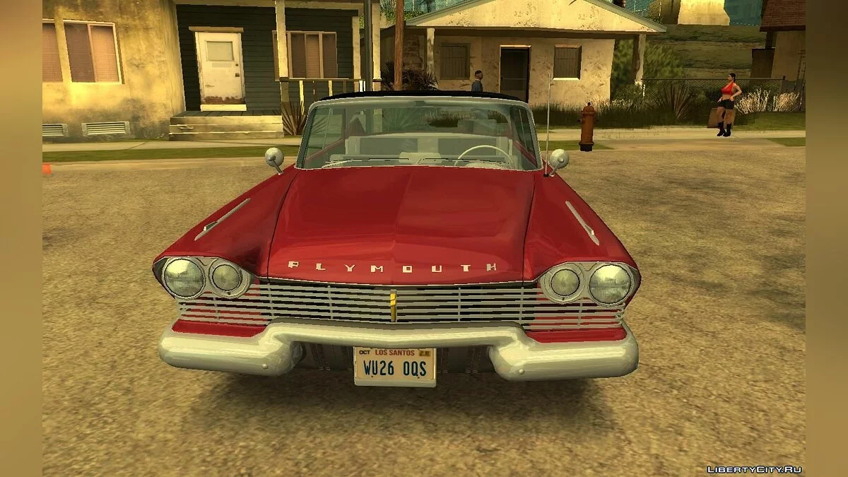 1957 Plymouth Belvedere Sedan (Christine Style) / GTA San Andreas