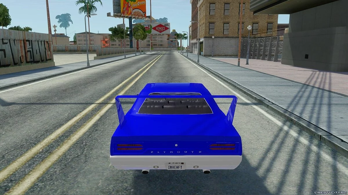 Plymouth Roadrunner Superbird V10 TT / GTA San Andreas