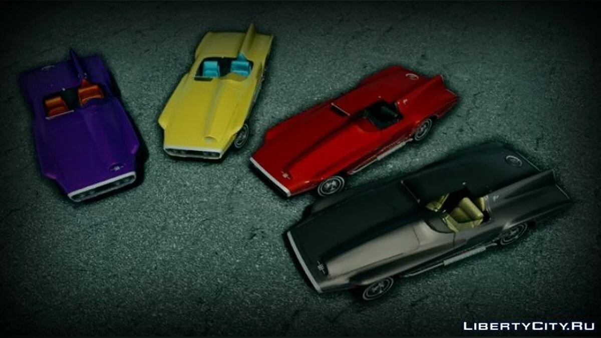 1960 Plymouth XNR Ghia Roadster Concept / GTA San Andreas