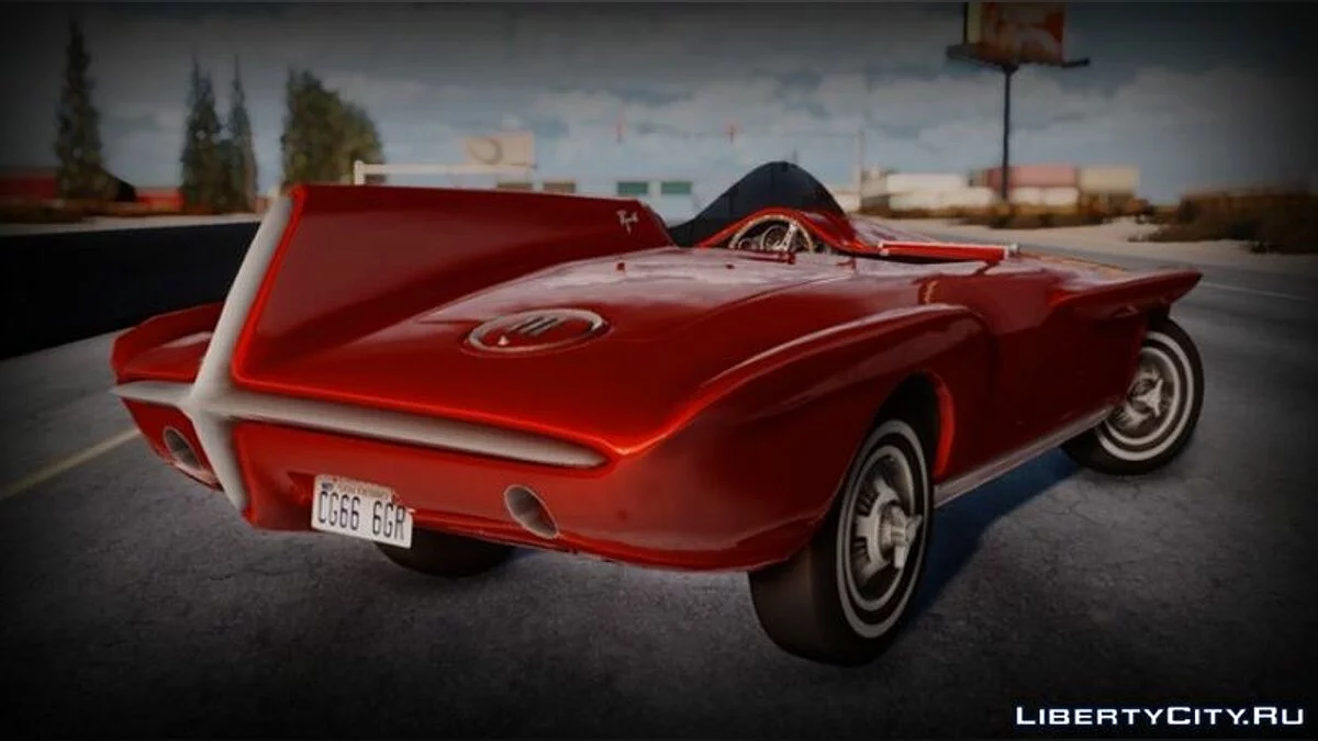 1960 Plymouth XNR Ghia Roadster Concept / GTA San Andreas