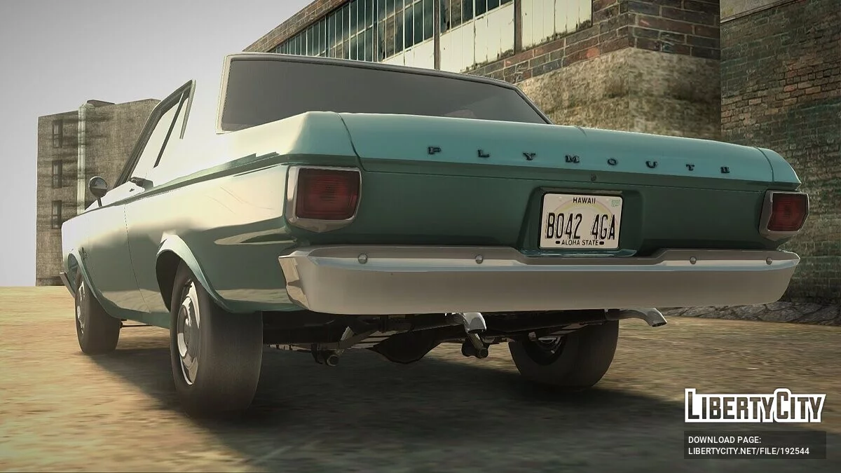 Plymouth Belveder 1965 v1.1 / GTA San Andreas