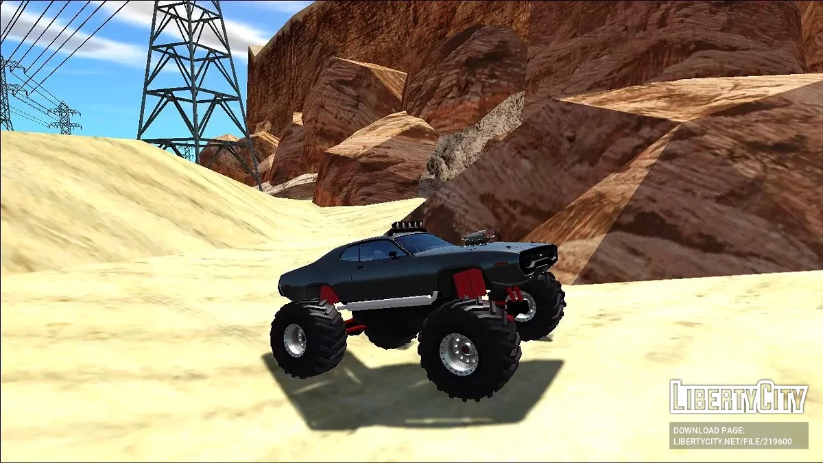 1972 Plymouth GTX Monster Truck / GTA San Andreas