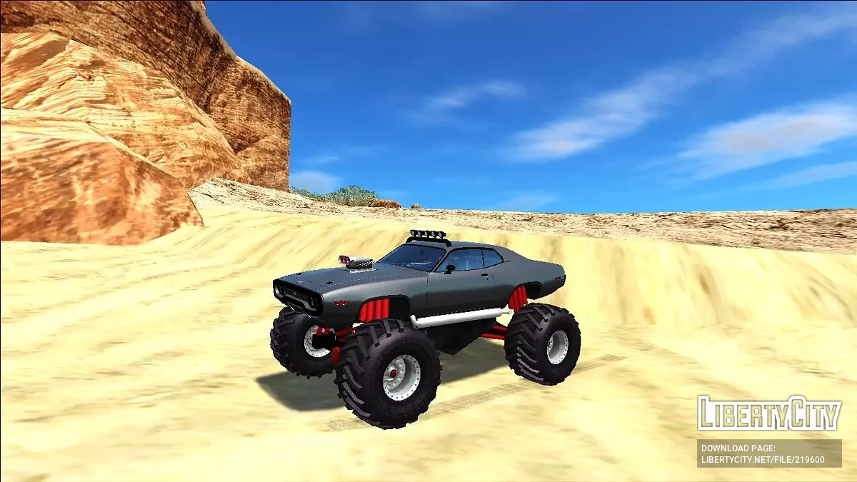 1972 Plymouth GTX Monster Truck / GTA San Andreas