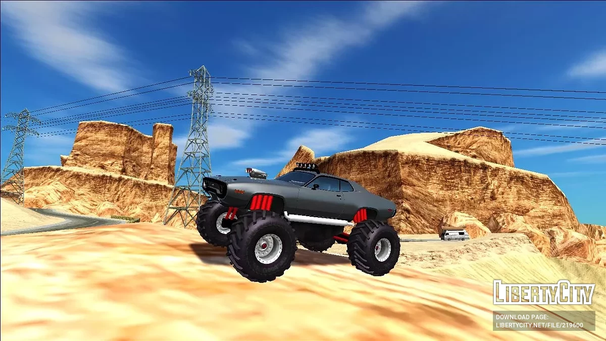 1972 Plymouth GTX Monster Truck / GTA San Andreas