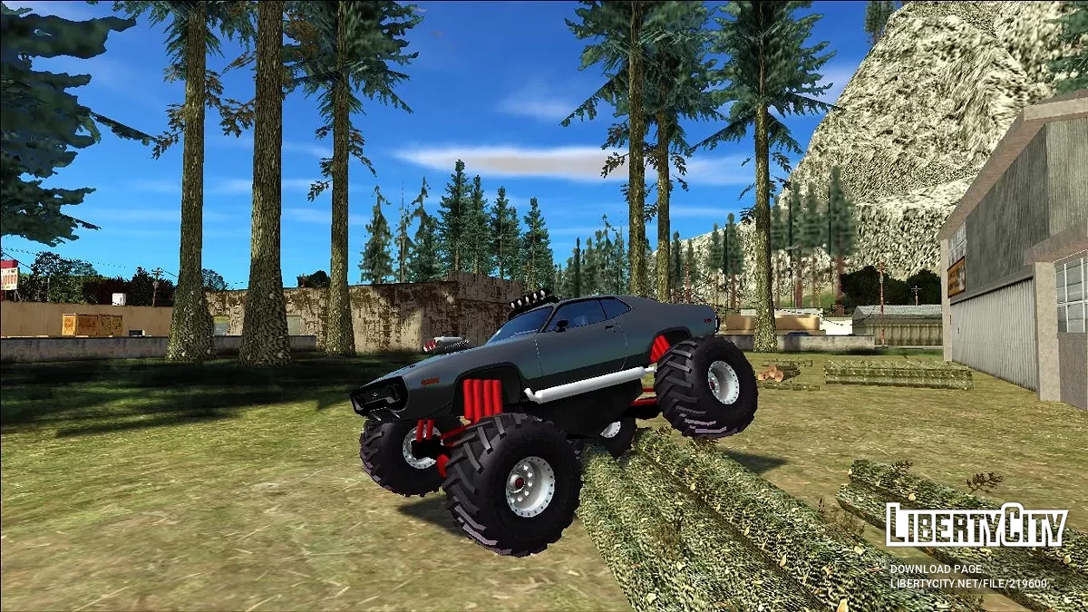 1972 Plymouth GTX Monster Truck / GTA San Andreas
