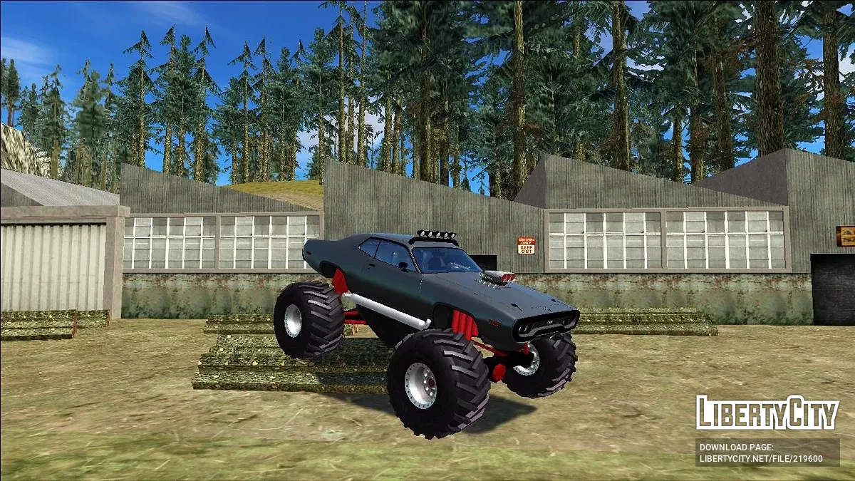 1972 Plymouth GTX Monster Truck / GTA San Andreas