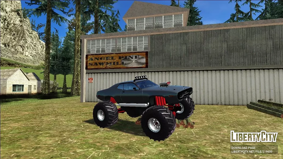 1972 Plymouth GTX Monster Truck / GTA San Andreas