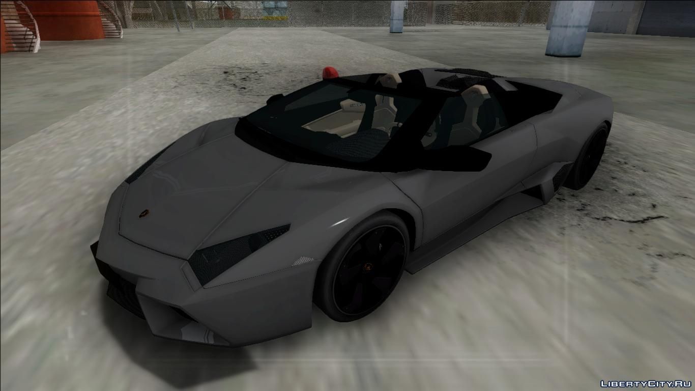 Gta crazy editor. Родстер GTA sa. Lamborghini Reventon Roadster полиция. ФБР Ламборгини.