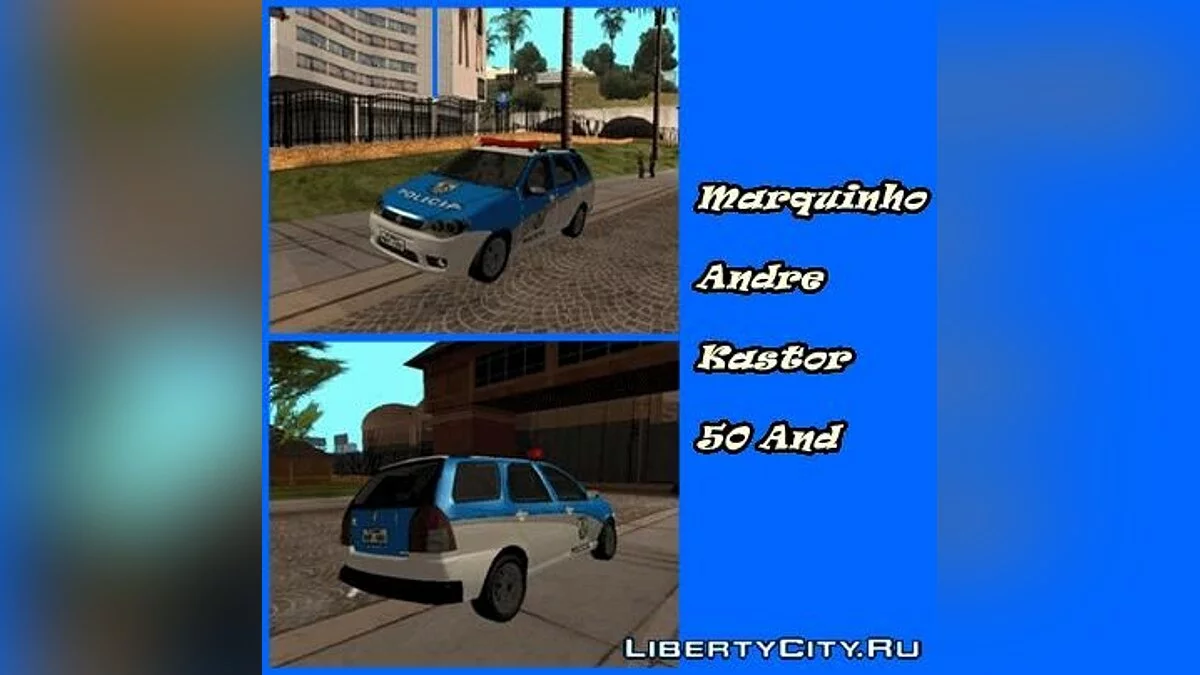 Fiat Palio Weekend PM RJ / GTA San Andreas