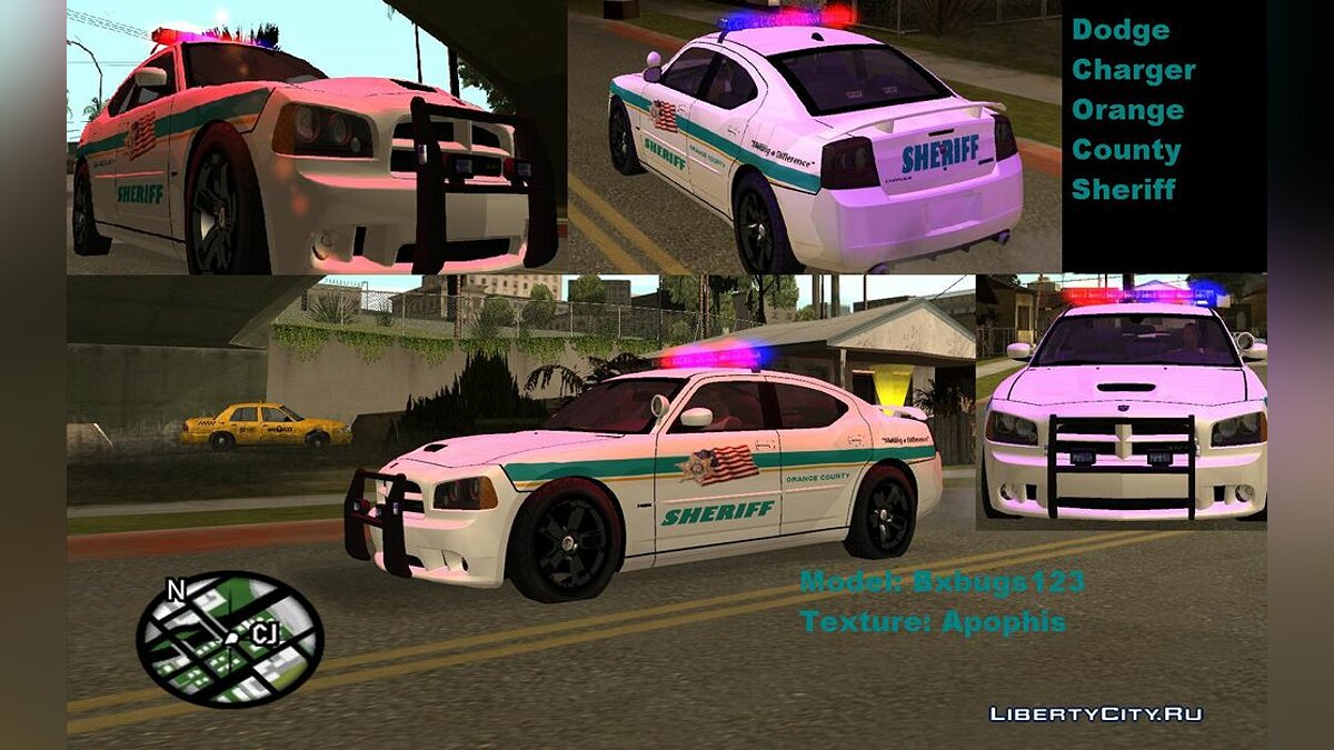 Замена машины Police (LS) (copcarla.dff, copcarla.dff) в GTA San Andreas  (579 файлов) / Файлы отсортированы по дате в порядке возрастания