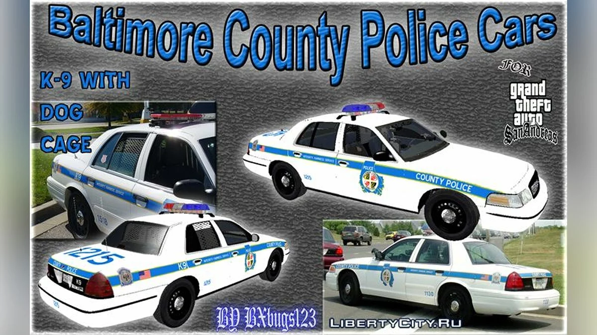 Baltmore County Police Car / GTA San Andreas