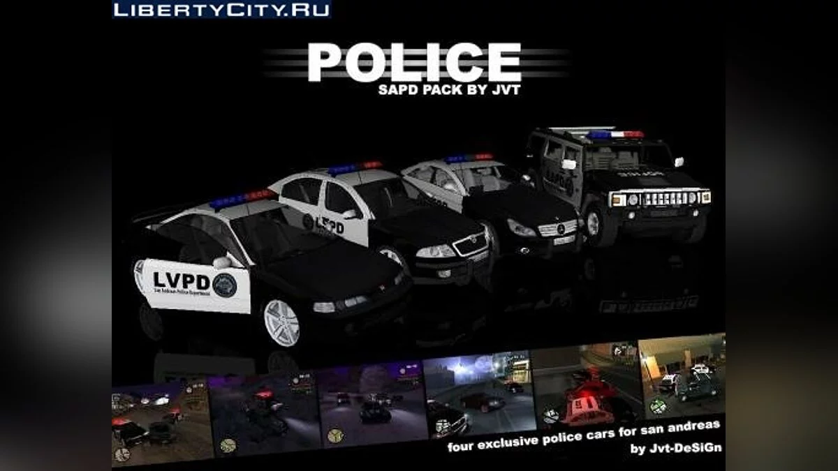 SAPD POLICE PACK / GTA San Andreas