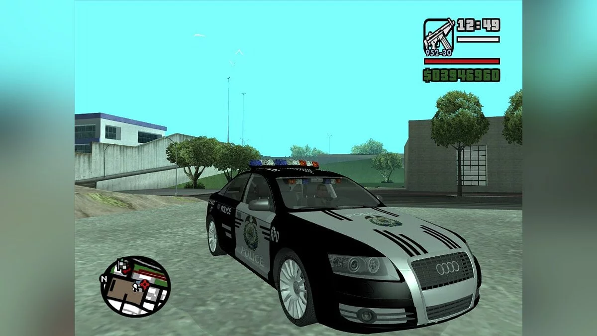 Audi A6 полиция / GTA San Andreas