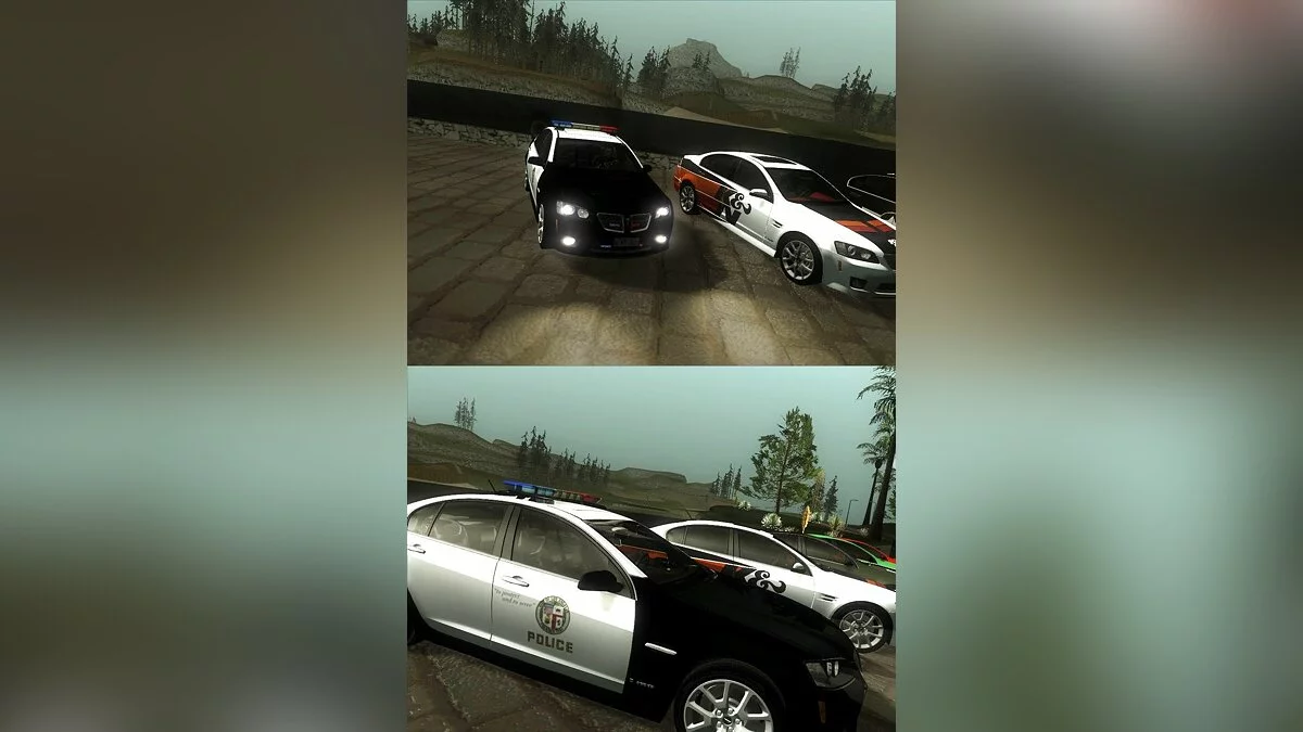 Pontiac G8 GXP Police v.2 / GTA San Andreas