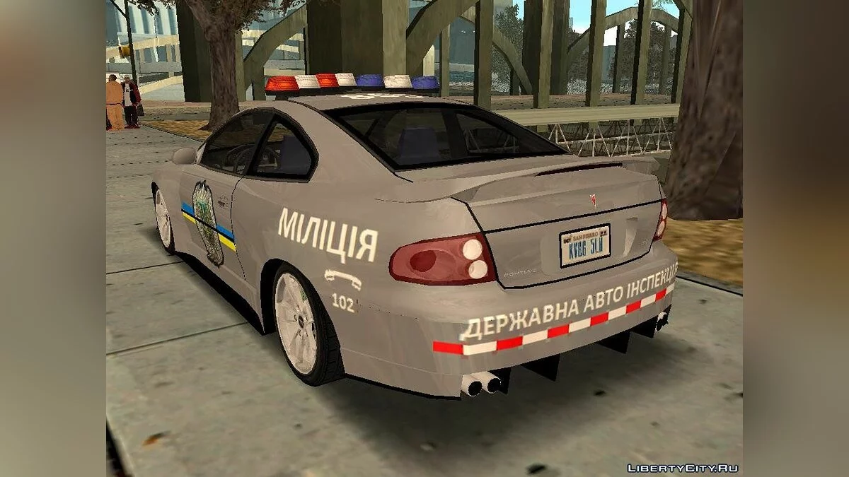 Pontiaс gto ukraine police / GTA San Andreas