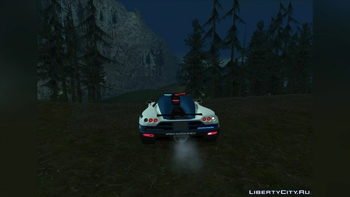 Koenigsegg CCX Seacrest County by SentryGunMan / GTA San Andreas