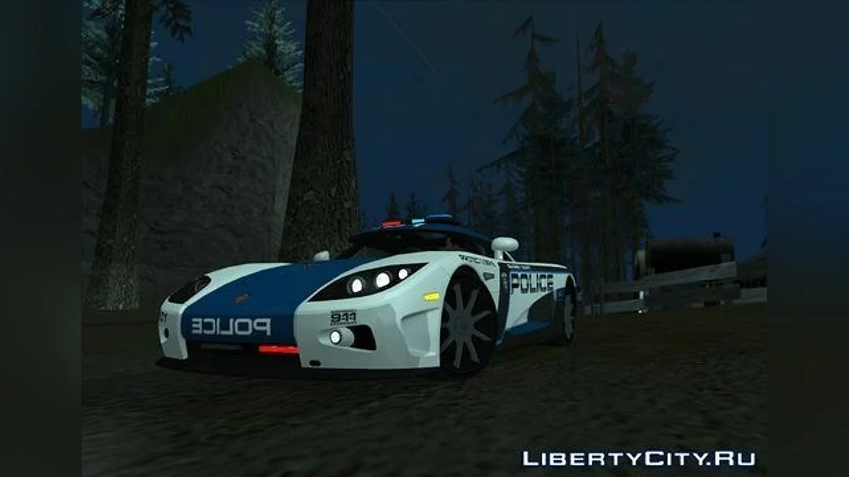 Koenigsegg CCX Seacrest County by SentryGunMan / GTA San Andreas