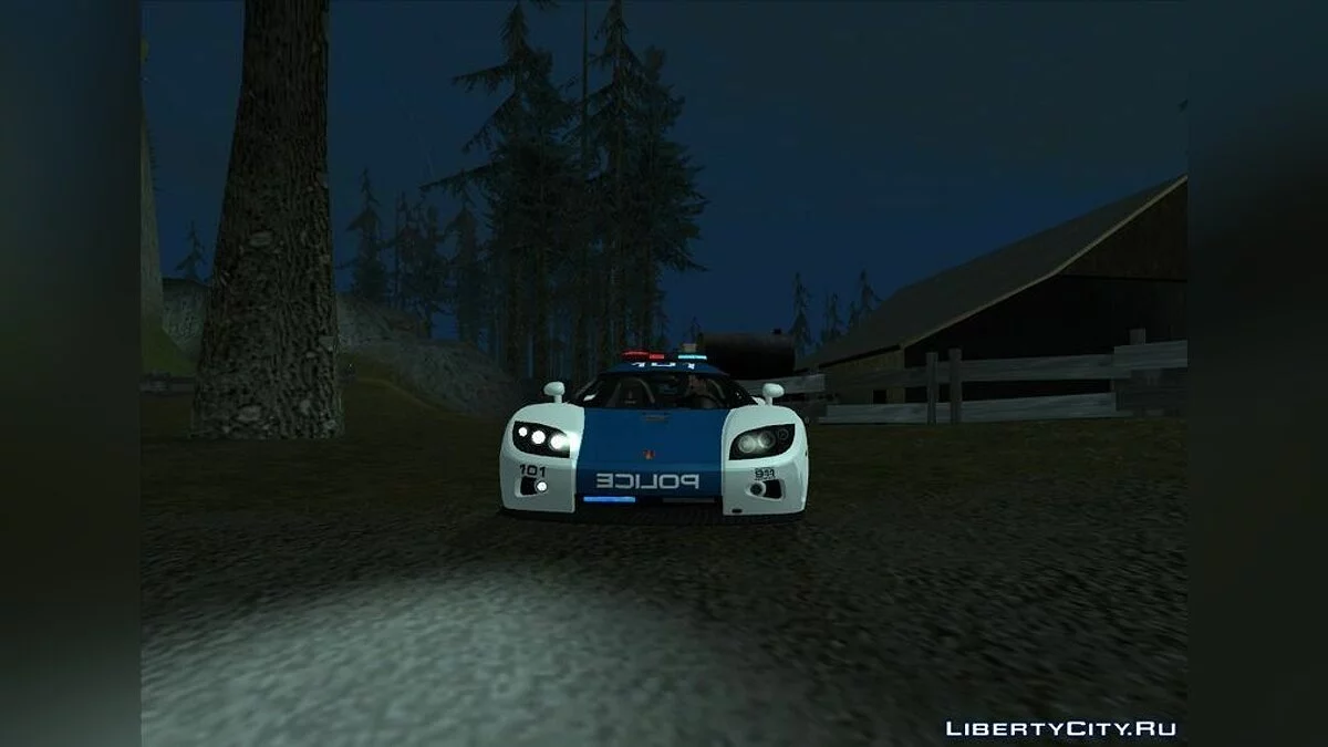 Koenigsegg CCX Seacrest County by SentryGunMan / GTA San Andreas