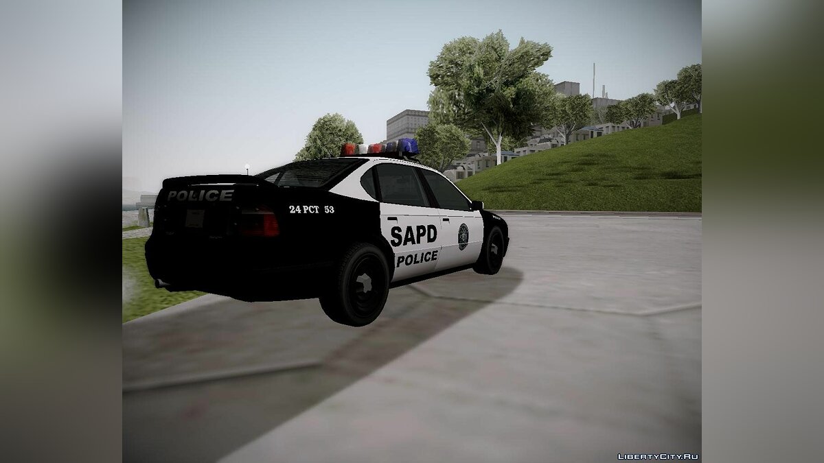 Скачать Declasse Merit San Fiero Police Patrol Car для GTA San Andreas