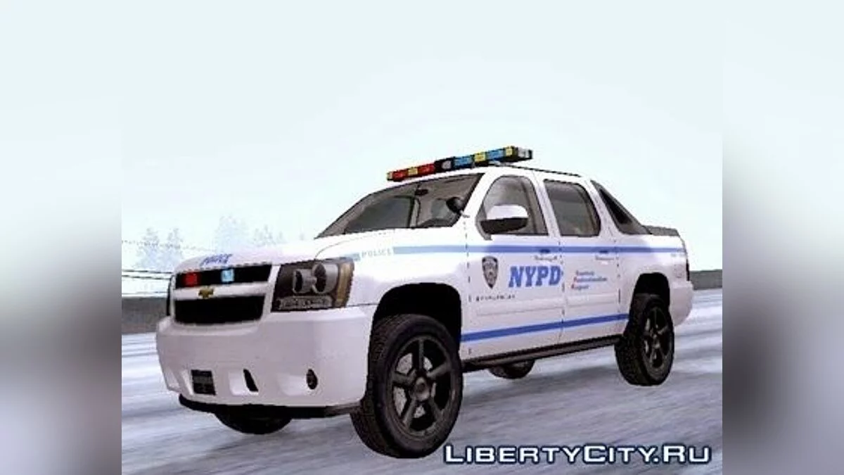 Chevrolet Avalanche 2007 - NYPD / GTA San Andreas