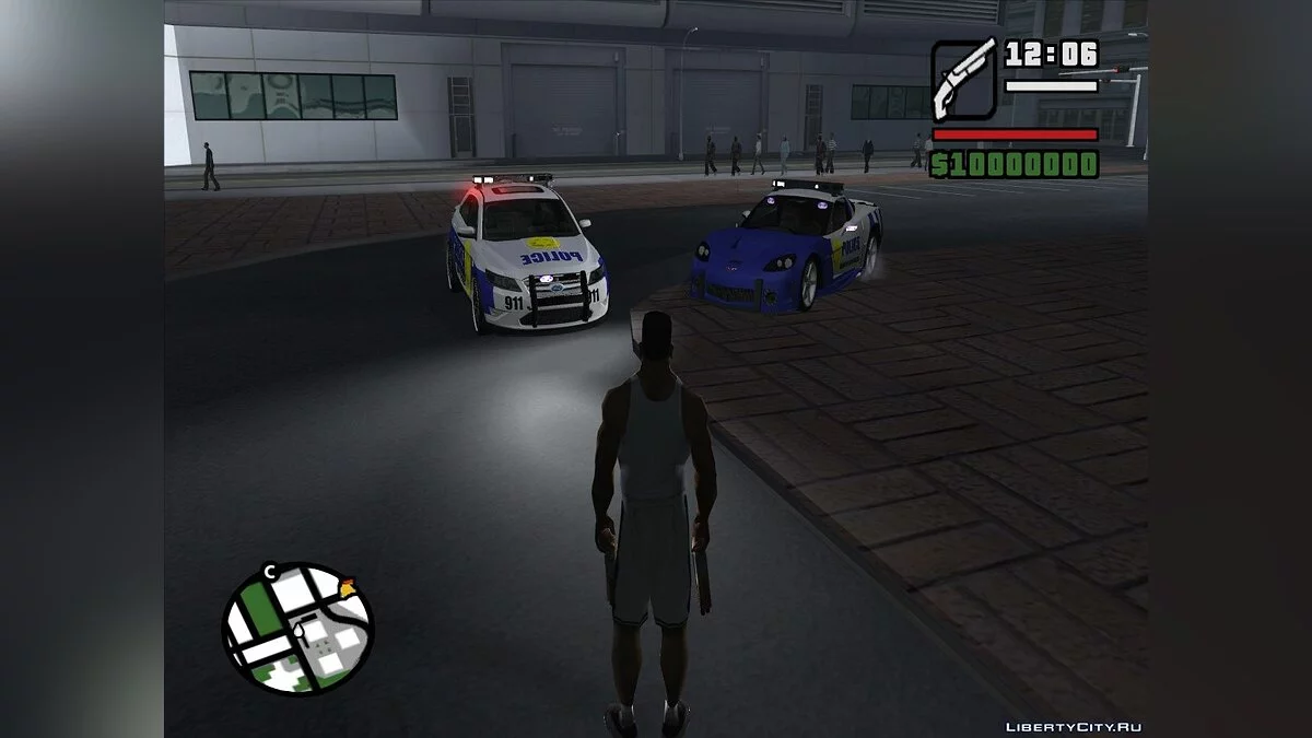 Chevrolet Corvette Pursuit Edition / GTA San Andreas