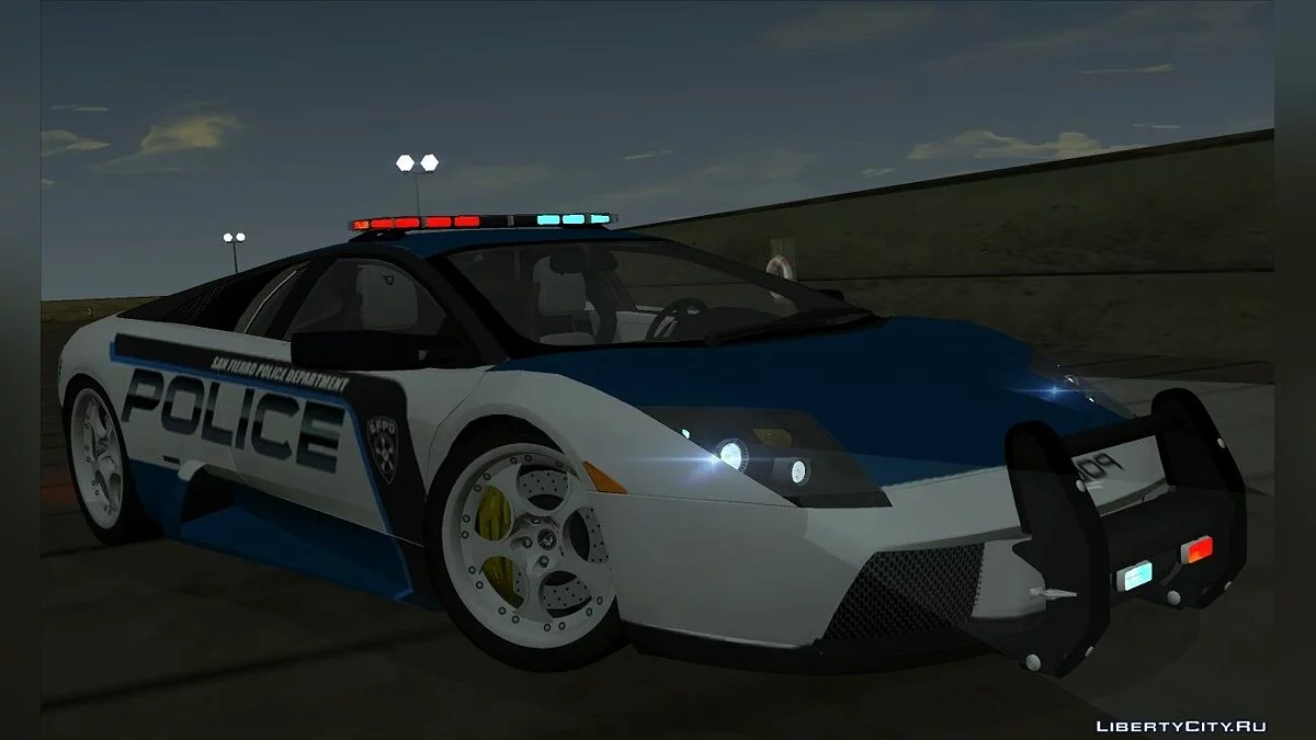 Lamborghini Murcielago Police 2005  / GTA San Andreas