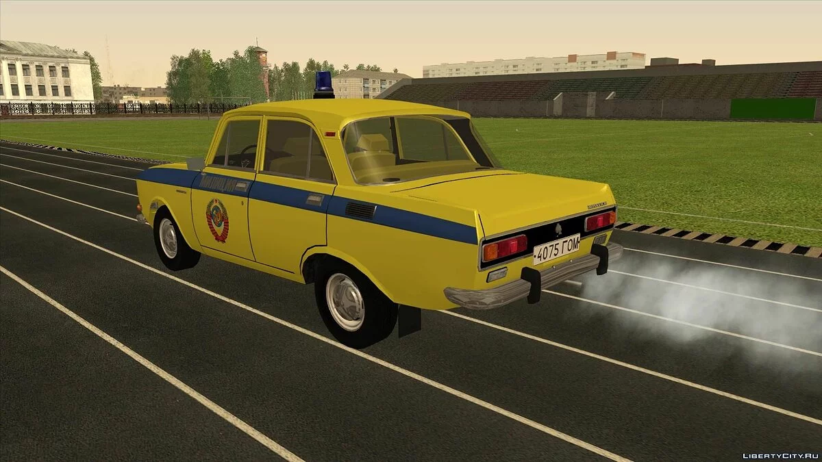 АЗЛК 2140 Милиция СССР / GTA San Andreas
