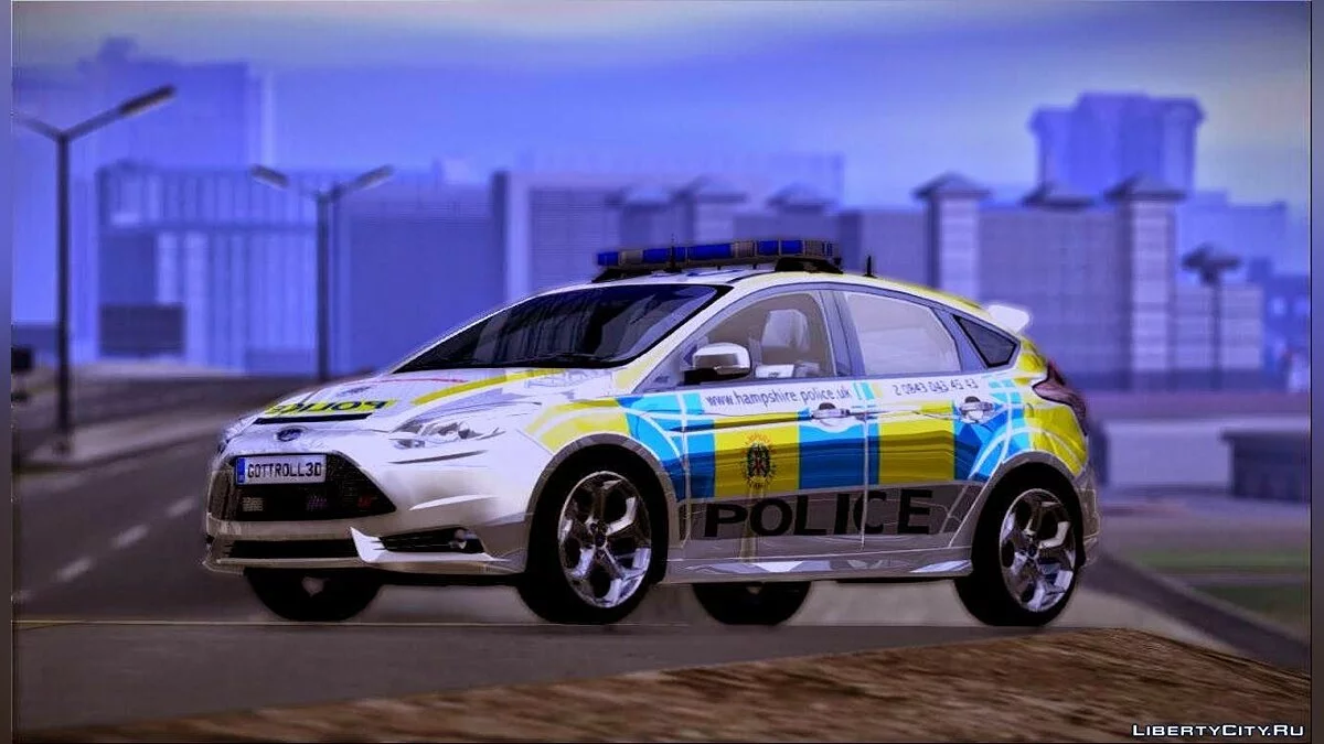 2013 Ford Focus ST British Hampshire Police / GTA San Andreas