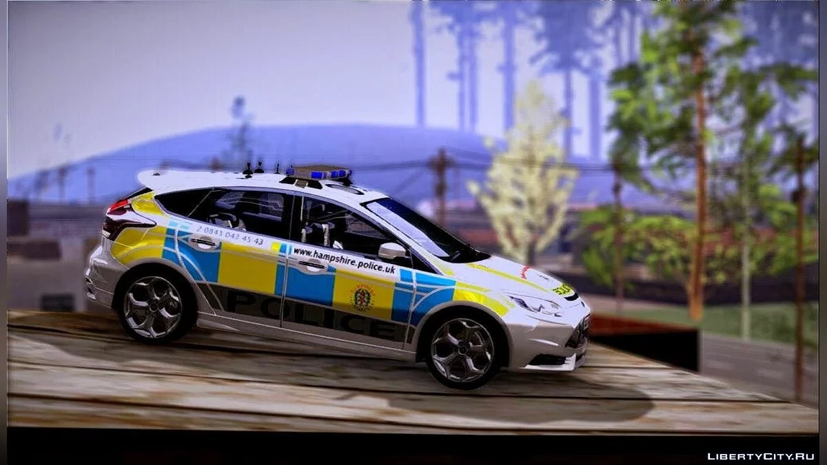 2013 Ford Focus ST British Hampshire Police / GTA San Andreas