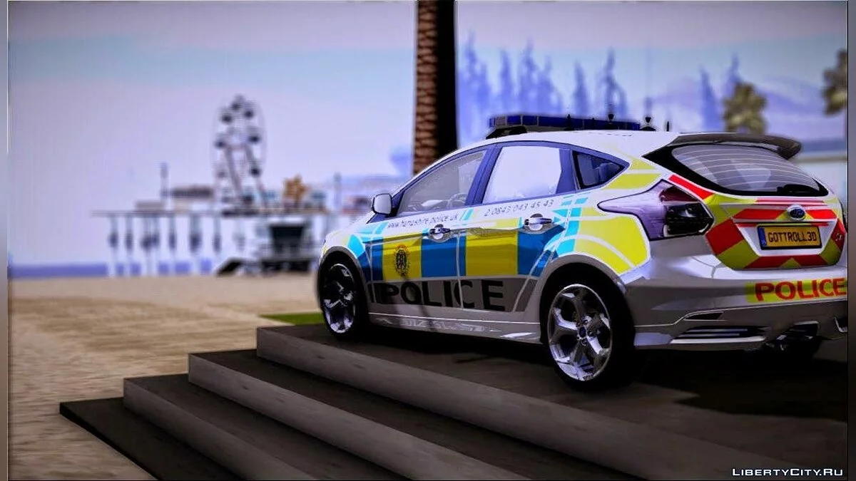 2013 Ford Focus ST British Hampshire Police / GTA San Andreas