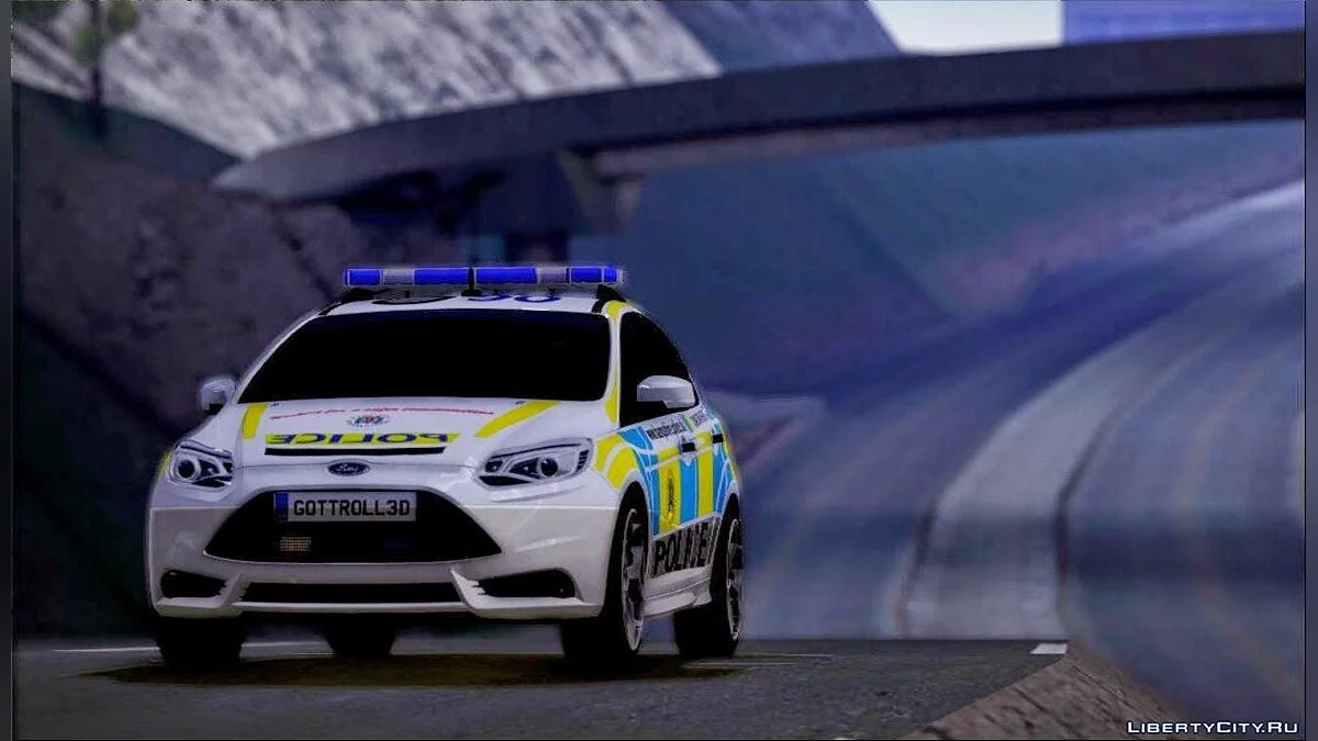 2013 Ford Focus ST British Hampshire Police / GTA San Andreas